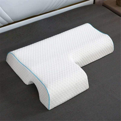 Ergonomisches Partner-Schlafkissen – L-förmiges Kissen für Paare