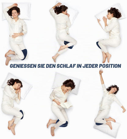 Orthopädisches Knie-Schlafkissen – Ergonomisches Beinkissen für Seitenschläfer