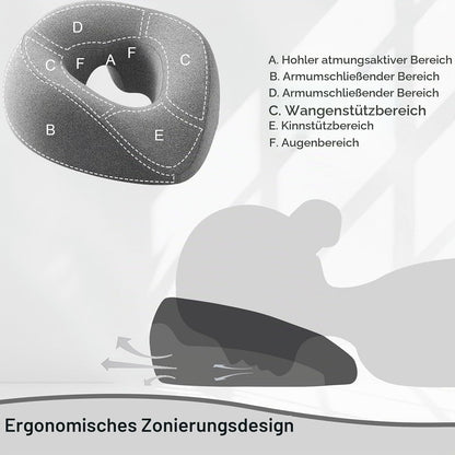 2-in-1 Donut-Schlafkissen & Schlafmaske