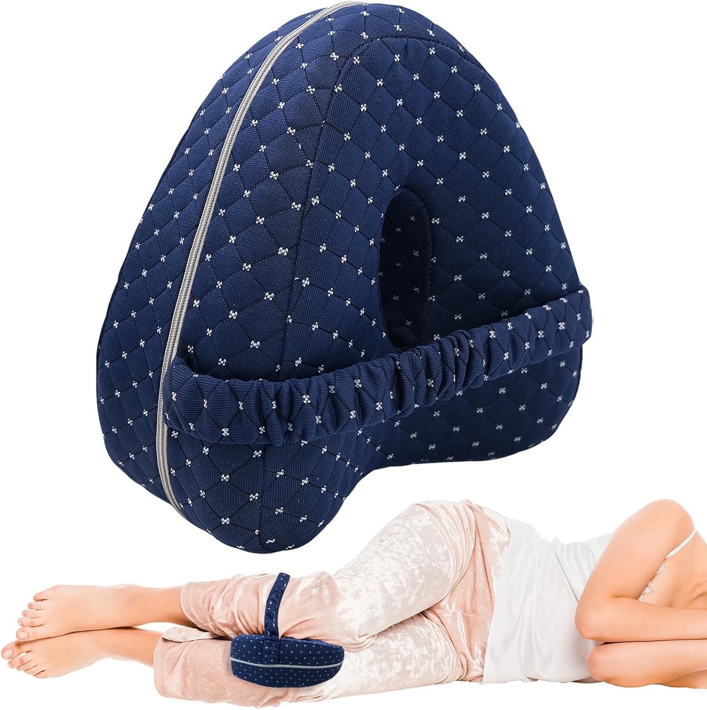 Orthopädisches Knie-Schlafkissen – Ergonomisches Beinkissen für Seitenschläfer